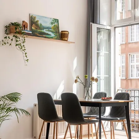 Długa 70 W Oknach Starego Miasta Centrum Apartament Gdańsk