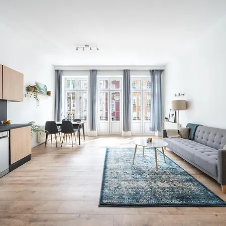 Apartment Dluga 70 W Oknach Starego Miasta Centrum Gdansk