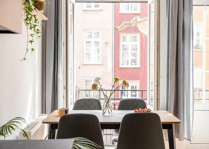 Appartement Dluga 70 W Oknach Starego Miasta Centrum Gdańsk